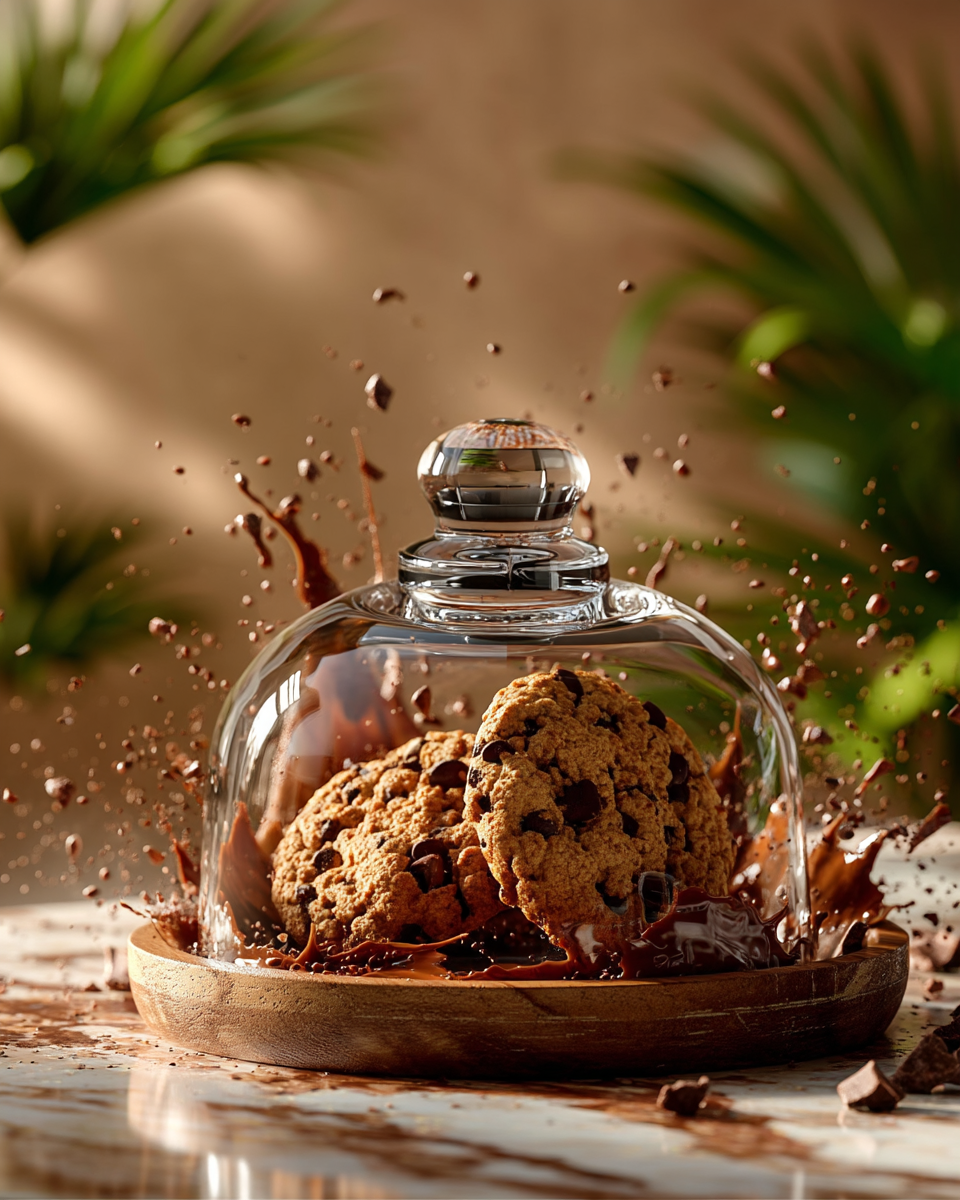 Cúpula de Vidro com Base em Madeira para Doces, Queijos e Decoração – Design Atemporal